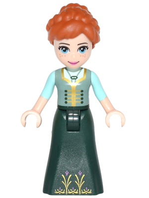 Anna - Sand Green Top, Dark Green Skirt – ДИСНИ