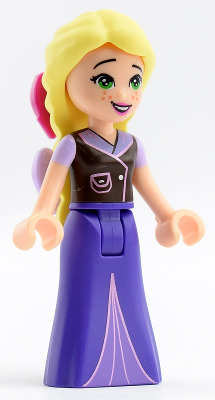 Rapunzel - Mini Doll, Lavender and Magenta Bows, Dark Purple Skirt – ДИСНИ