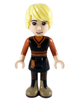 Kristoff - Black Tunic, Dark Orange Shirt, Dark Tan Boots – ДИСНИ