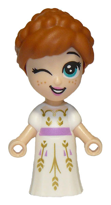 Anna - Micro Doll, White Dress – ДИСНИ