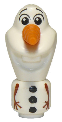 Olaf - Micro Doll, White Mouth – ДИСНИ