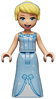 Cinderella - Dress with Stars and Bow, Thin Hinge – ДИСНИ