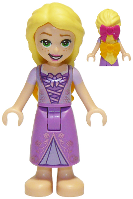 Rapunzel - Mini Doll, Bright Light Orange and Magenta Bows – ДИСНИ