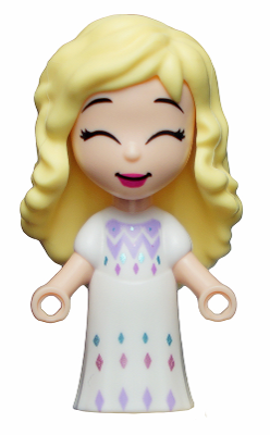 Elsa - Micro Doll, White Dress – ДИСНИ