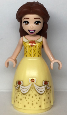 Belle - Dress with Red Roses, no Sleeves – ДИСНИ