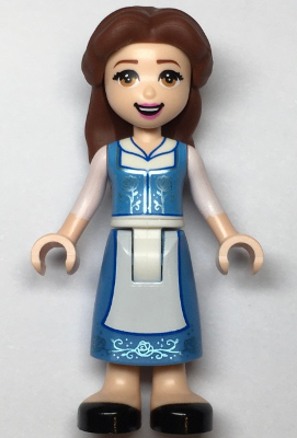 Belle - Medium Blue Dress, Open Mouth Smile – ДИСНИ