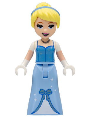 Cinderella - Dress with Stars and Bow, Medium Blue Top – ДИСНИ