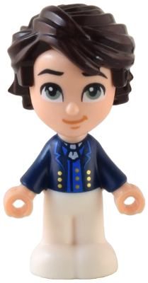 Prince Eric - Micro Doll, Dark Blue Suit Jacket, White Pants – ДИСНИ