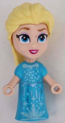 Elsa - Micro Doll, Medium Azure Dress – ДИСНИ