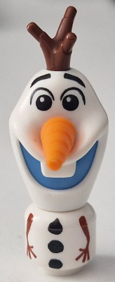 Olaf - Micro Doll, Medium Blue Mouth – ДИСНИ