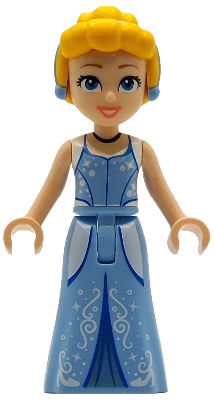 Cinderella - Bright Light Blue and Metallic Light Blue Dress, Bright Light Orange Hair – ДИСНИ