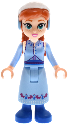 Anna - Bright Light Blue Skirt and Coat – ДИСНИ