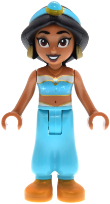 Jasmine - Top with Sparkles and Gold Trim, Open Mouth – ДИСНИ