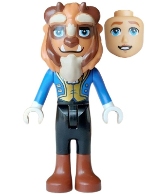 Beast / Prince Adam - Mini Doll, Black Trousers, Reddish Brown Boots – ДИСНИ