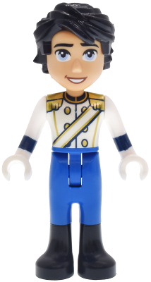 Prince Eric - Medium Tan, Uniform with Gold Epaulettes, Blue Trousers – ДИСНИ