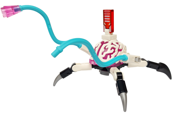 Cyber Brain Spider - Medium Azure Appendages with Cone – ДРИЙМЗ