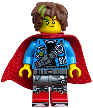 Mateo - Dark Azure Jacket, Red Cape – ДРИЙМЗ