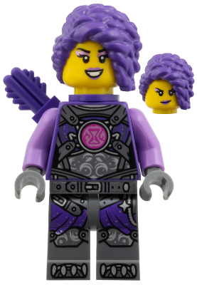 Zoey - Dark Purple Quiver, Medium Lavender Sleeves Pattern – ДРИЙМЗ