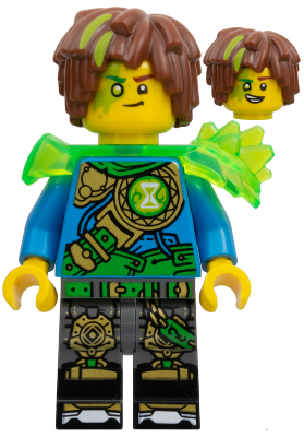 Mateo - Trans-Bright Green Shoulder Armor – ДРИЙМЗ