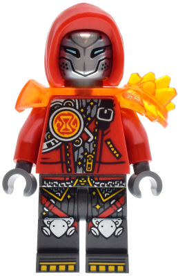 Cooper - Robot with Red Hood and Trans-Orange Armor – ДРИЙМЗ