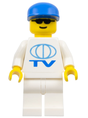 TV Logo Large Pattern, White Legs, Blue Cap – ГРАДСКИ
