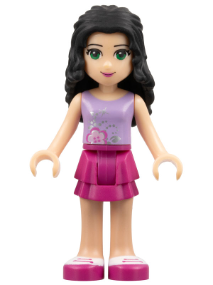 Friends Emma - Magenta Layered Skirt, Lavender Top – ПРИЯТЕЛИ