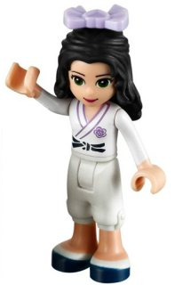 Friends Emma - White Karate Uniform, Bow – ПРИЯТЕЛИ