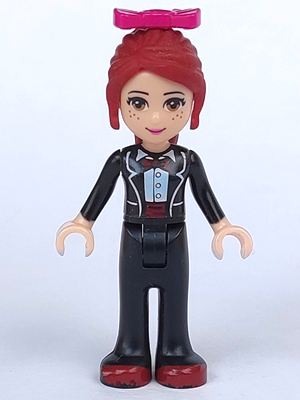 Friends Mia - Black Trousers, Black Formal Jacket with Bow Tie – ПРИЯТЕЛИ