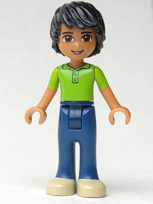 Friends Matthew - Dark Blue Trousers, Lime Polo Shirt – ПРИЯТЕЛИ