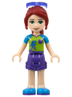 Friends Mia - Dark Purple Shorts, Lime Top, Sunglasses – ПРИЯТЕЛИ