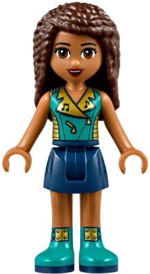Friends Andrea - Dark Blue Skirt, Dark Turquoise Top – ПРИЯТЕЛИ