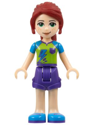 Friends Mia - Dark Purple Shorts, Lime Top – ПРИЯТЕЛИ