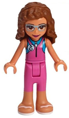 Friends Olivia (Nougat) - Dark Pink Wetsuit – ПРИЯТЕЛИ