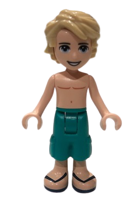 Friends Mason - Dark Turquoise Shorts, Shirtless – ПРИЯТЕЛИ