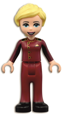 Friends Stephanie - Dark Red Usher Uniform – ПРИЯТЕЛИ