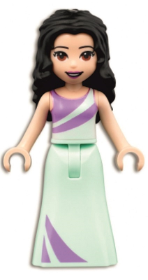 Friends Emma - Lavender and Light Aqua Dress – ПРИЯТЕЛИ
