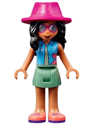 Friends Savannah - Sand Green Skirt, Magenta Hat – ПРИЯТЕЛИ