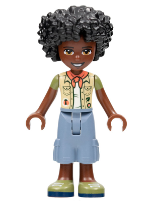 Friends Joaquim - Sand Blue Trousers, Tan Vest, Coral Scarf – ПРИЯТЕЛИ