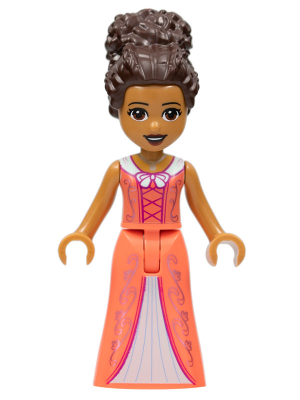 Friends Andrea - Coral Dress and Updo – ПРИЯТЕЛИ