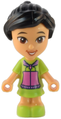 Friends Victoria - Micro Doll, Lime Dress – ПРИЯТЕЛИ