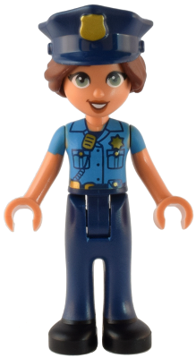 Friends Isabella (Nougat) - Dark Azure Uniform, Dark Blue Trousers, Dark Blue Police Hat – ПРИЯТЕЛИ