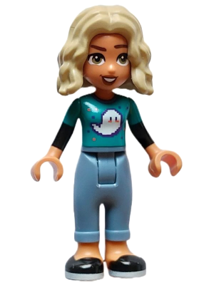 Friends Nova - Dark Turquoise Shirt, Sand Blue Trousers with Cuffs, Black Shoes – ПРИЯТЕЛИ