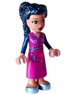 Friends Hale - Magenta Jacket and Skirt, Silver Shoes – ПРИЯТЕЛИ