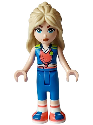 Friends Hanna - Blue, Coral, and Lime Sports Uniform – ПРИЯТЕЛИ
