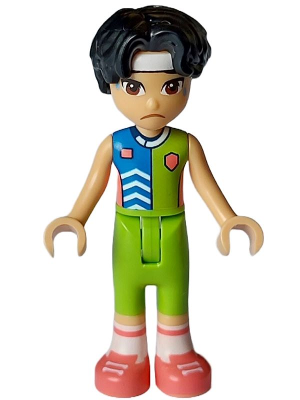 Friends Niko - Lime, Blue, and Coral Sports Uniform – ПРИЯТЕЛИ