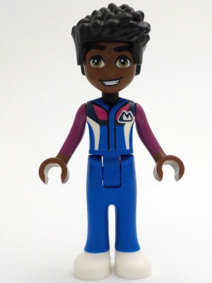 Friends Zac - Blue Ski Suit / Jacket, Trousers, White Shoes – ПРИЯТЕЛИ