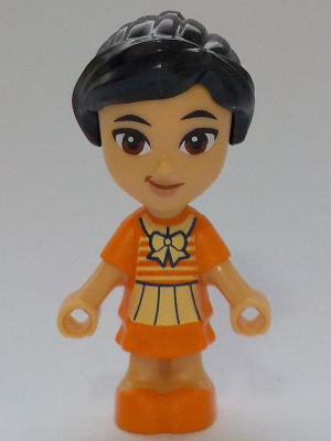 Friends Victoria - Micro Doll, Orange Dress – ПРИЯТЕЛИ