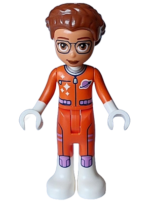 Friends Olivia (Adult) - Astronaut, Reddish Orange Spacesuit – ПРИЯТЕЛИ