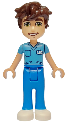 Friends Brendan - Medium Blue Top, Blue Trousers, White Shoes – ПРИЯТЕЛИ