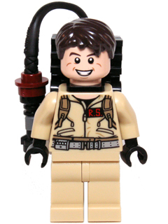 Dr. Raymond (Ray) Stantz - Plain Arms, Proton Pack – ЛЕГО ИДЕИ